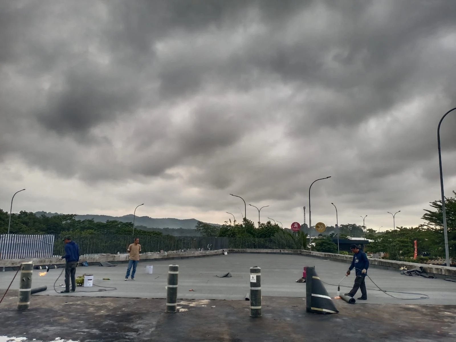 Dokumentasi pekerjaan waterproofing 1 — solusi kebocoran Surya Waterproofing