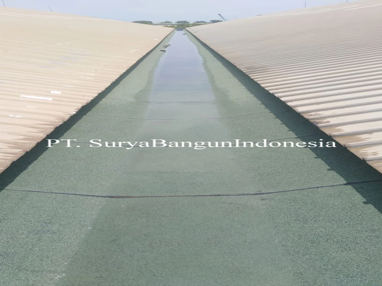 Dokumentasi pekerjaan waterproofing 6 — aplikasi waterproofing coating oleh Surya Waterproofing