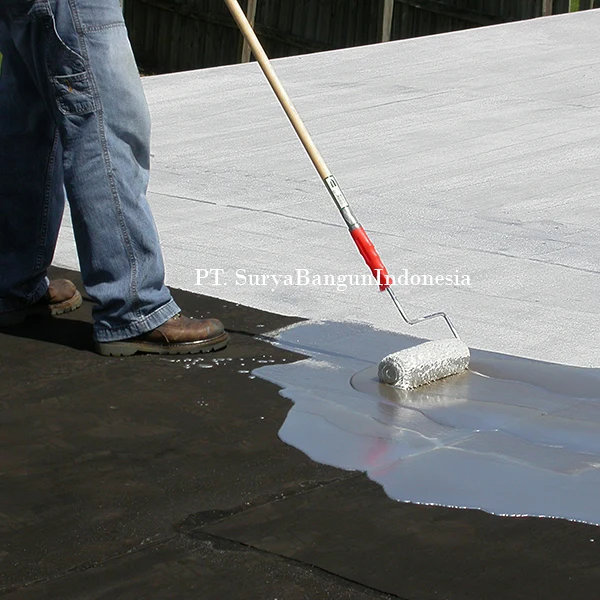 Aplikasi Waterproofing Coating — aplikasi waterproofing coating oleh Surya Waterproofing