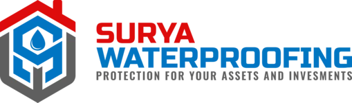 Logo Surya Waterproofing, penyedia membran bakar dan coating